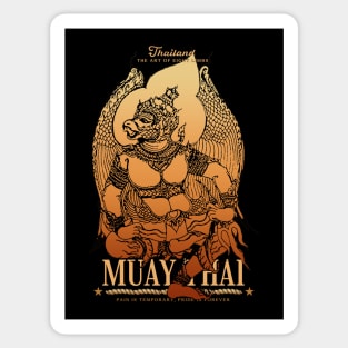 Muay Thai The Garuda Tattoo Sticker